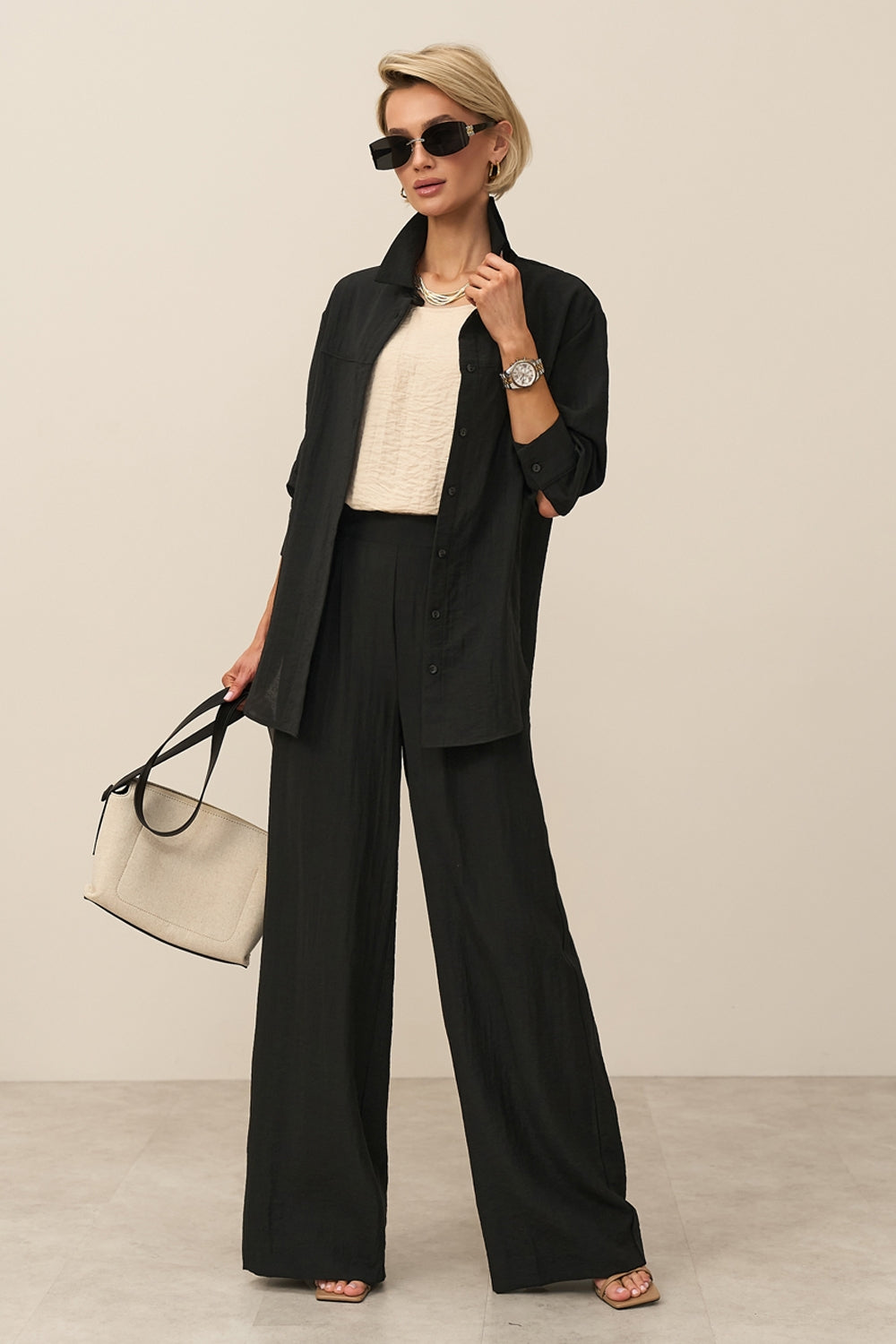 Costum 3057 — negru - negru