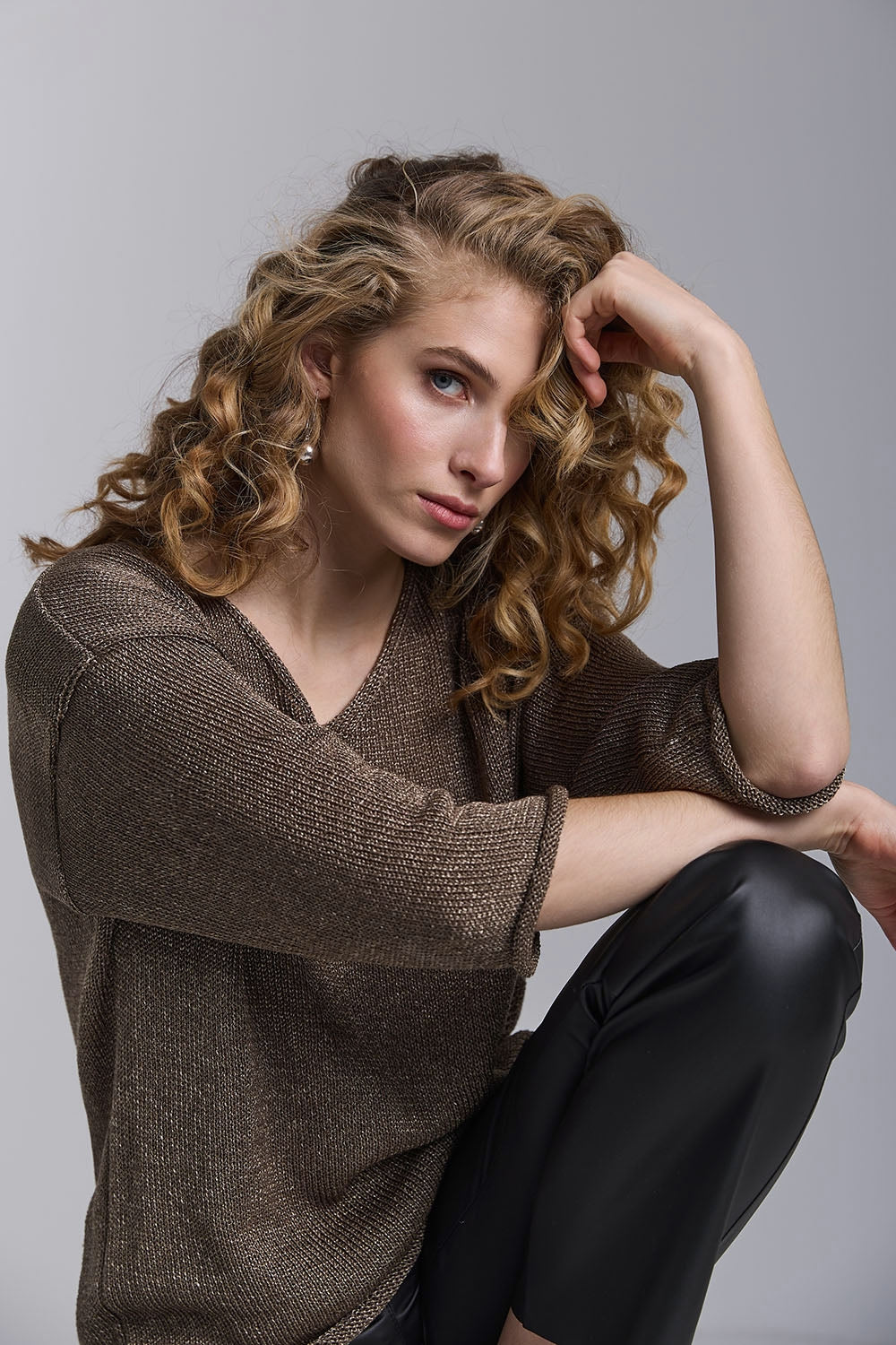 Pulover 2728 — bronz - bronz