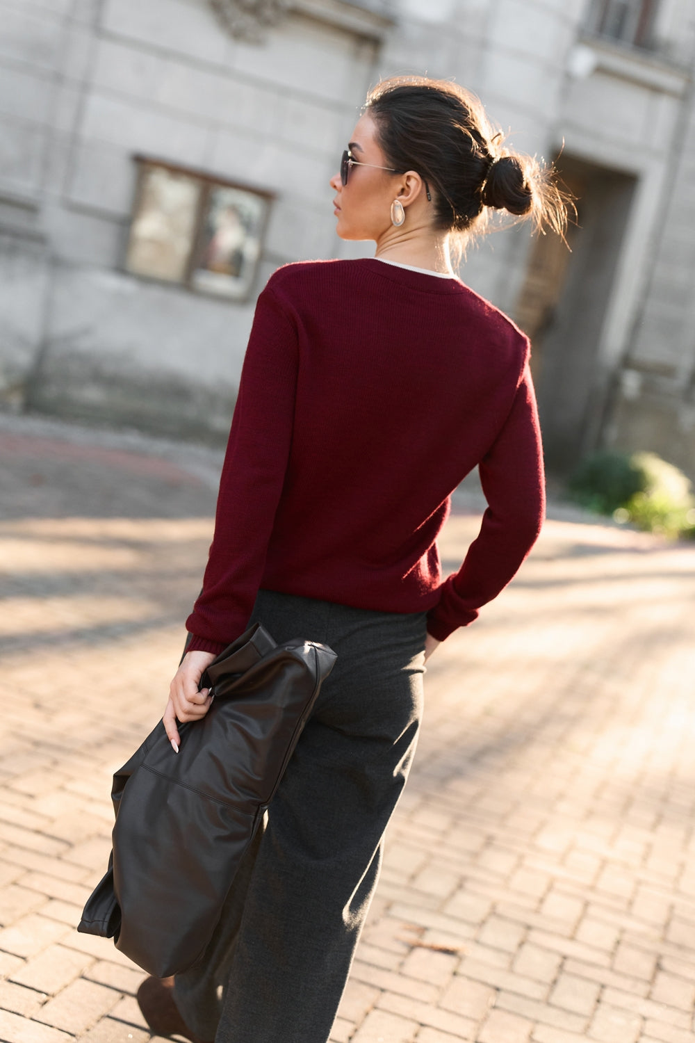 Pulover 2997 — burgundy