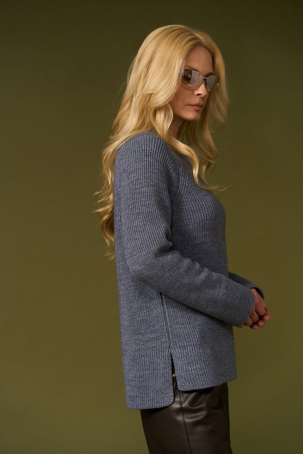 Pulover 2844 — denim - denim