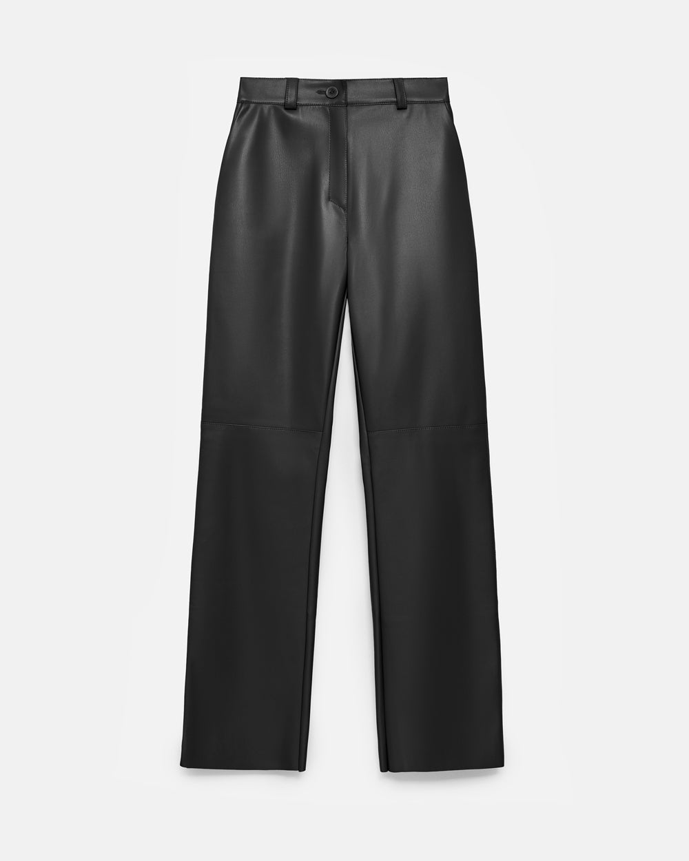 Pantaloni din piele ecologică 3076 — negru