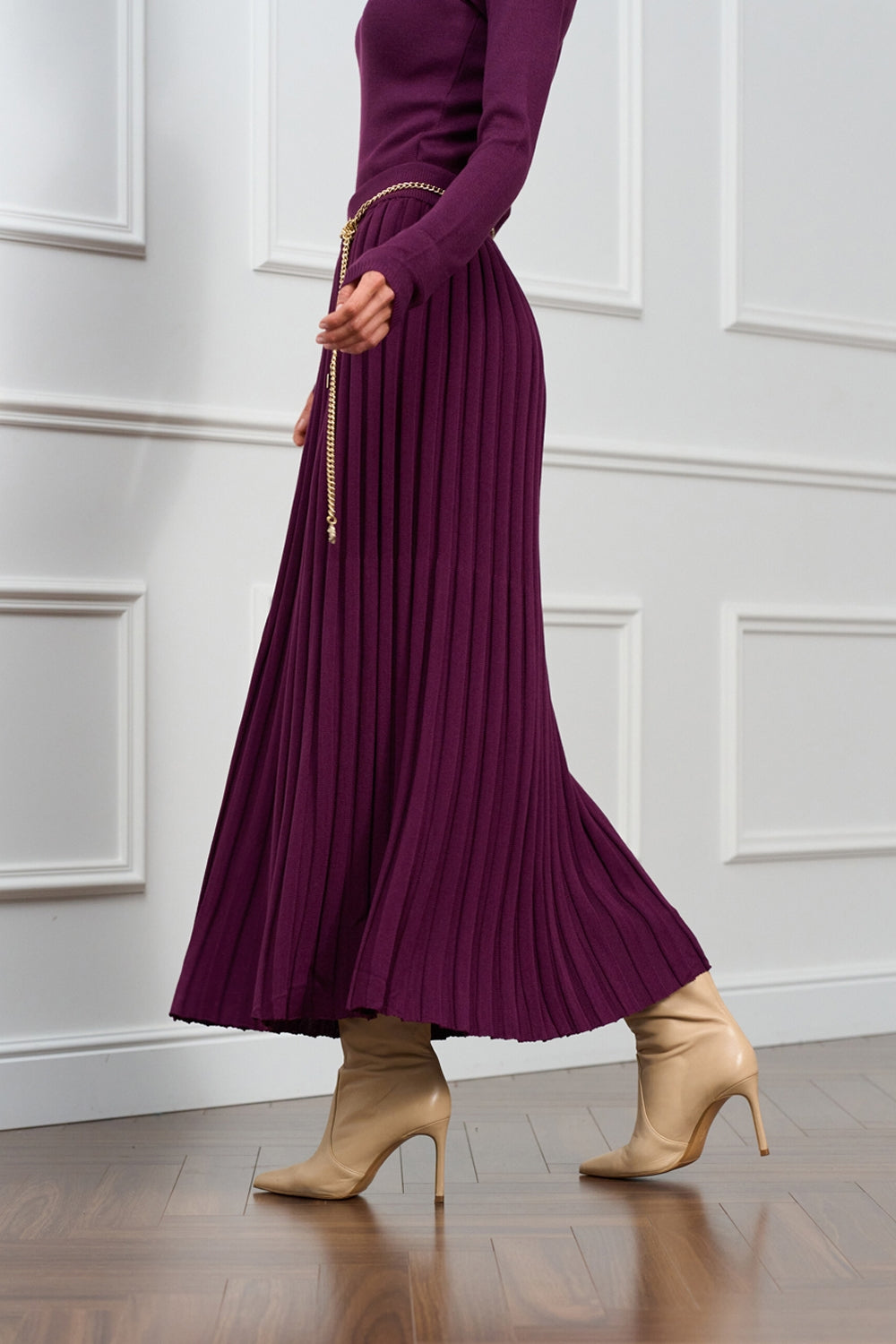 Fustă 2025 Bellise — maroon - maroon