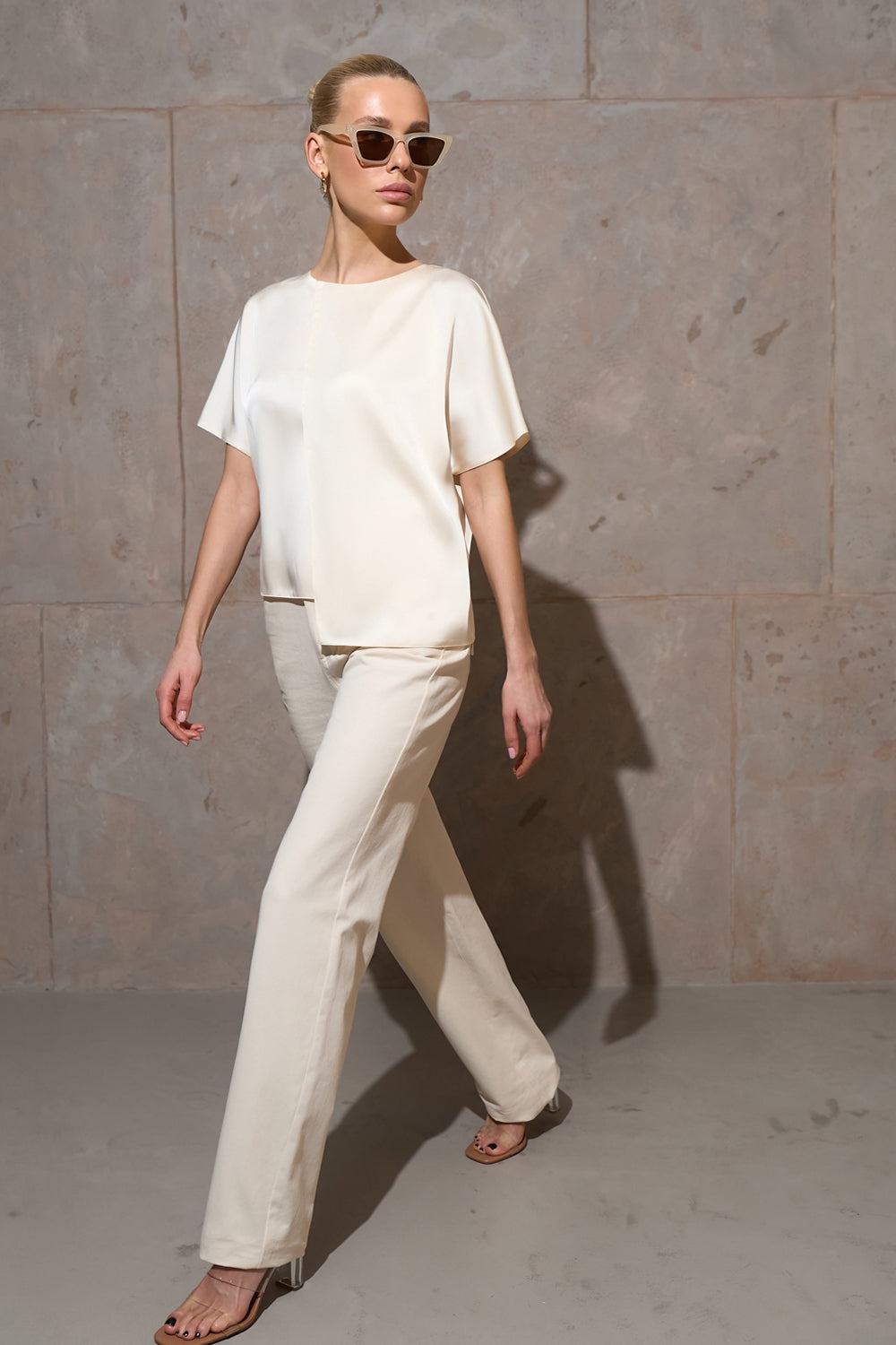 Pantaloni 3092 — ivory - ivory