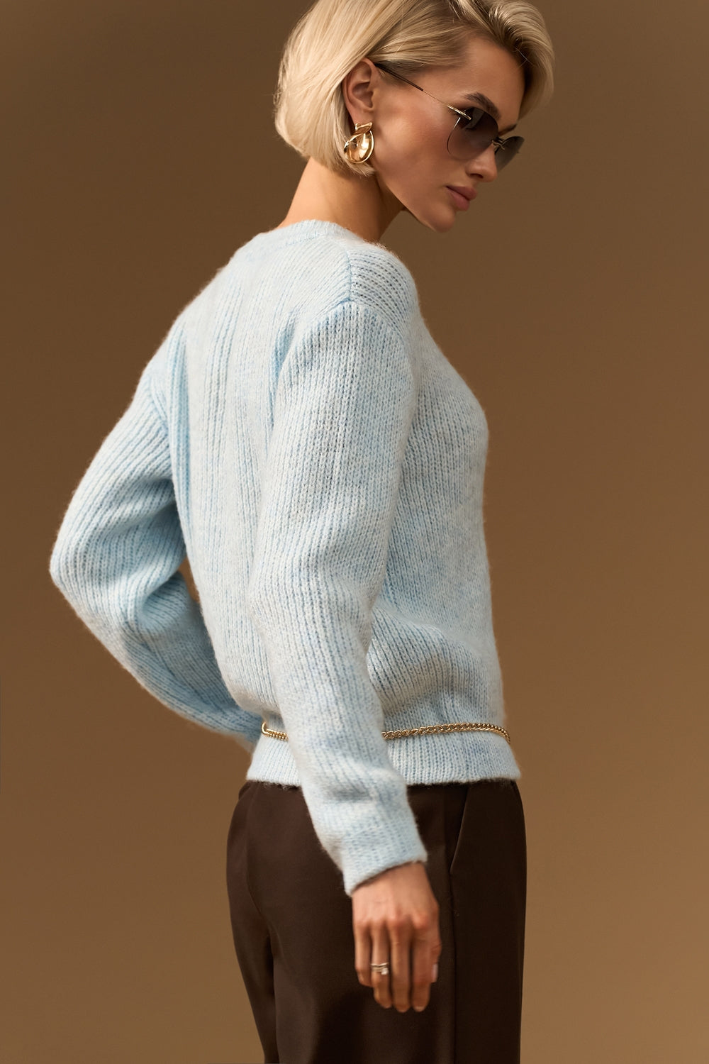 Pulover 2970 — bleu - bleu