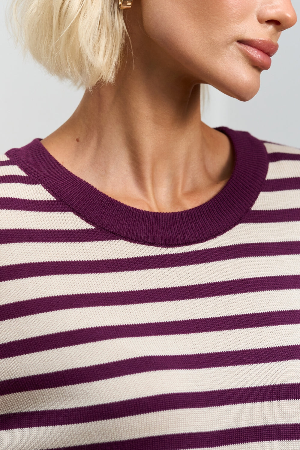 Pulover 2996 — maroon perlat - maroon perlat