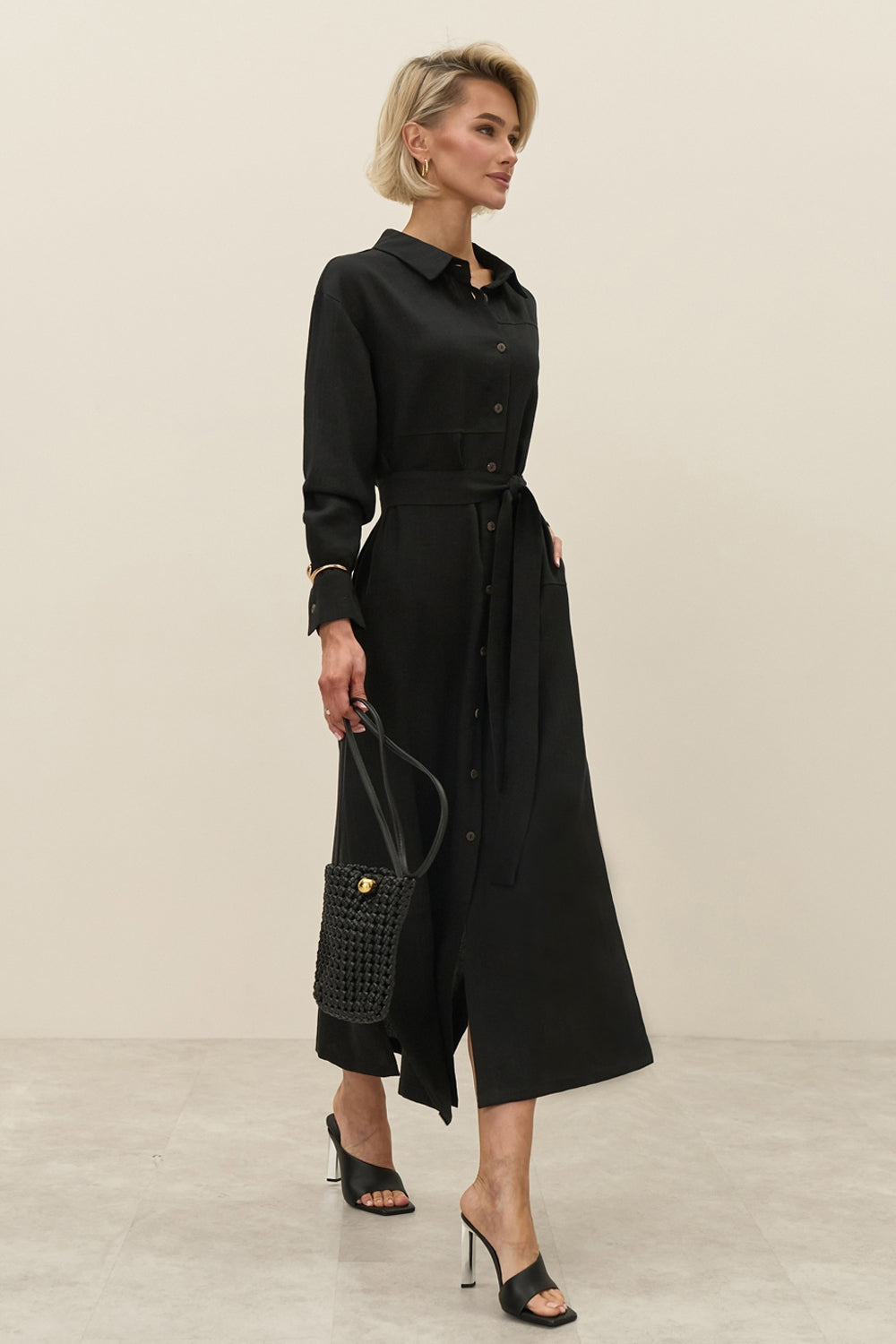 Rochie 3063 — negru - negru