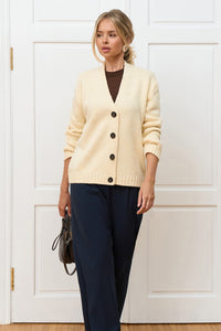 Cardigan 2979 — vanilie - vanilie