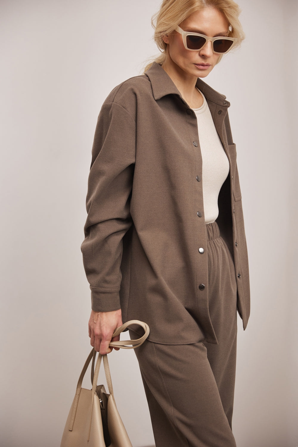 Cămașă 3117 — mocca - mocca