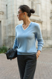 Pulover 2997 — bleu