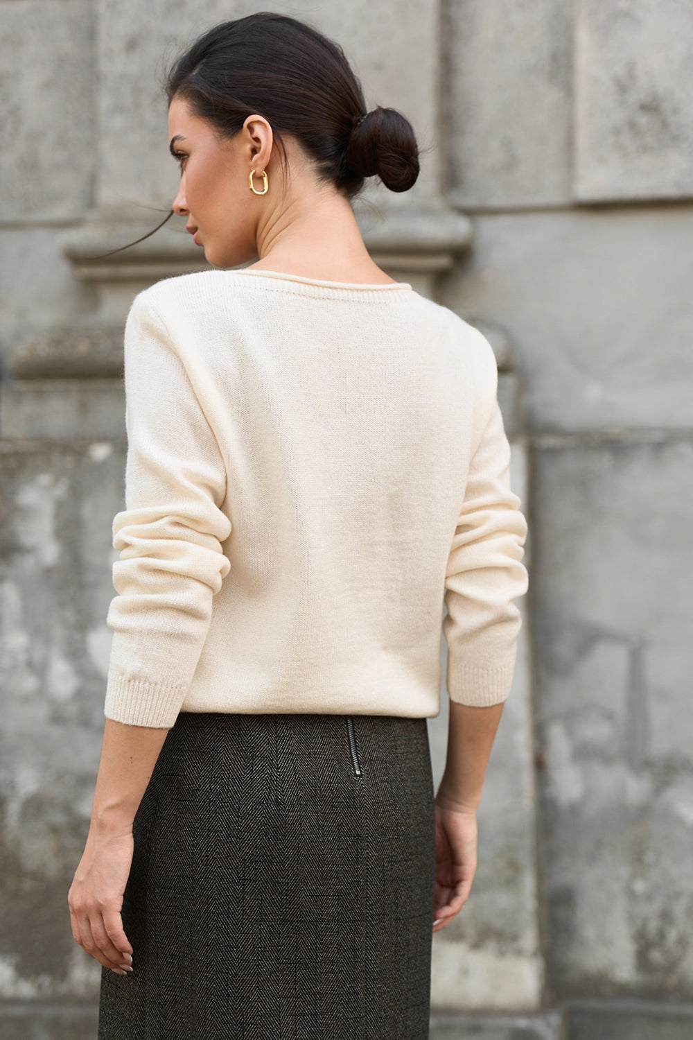 Pulover 2986 — ivory