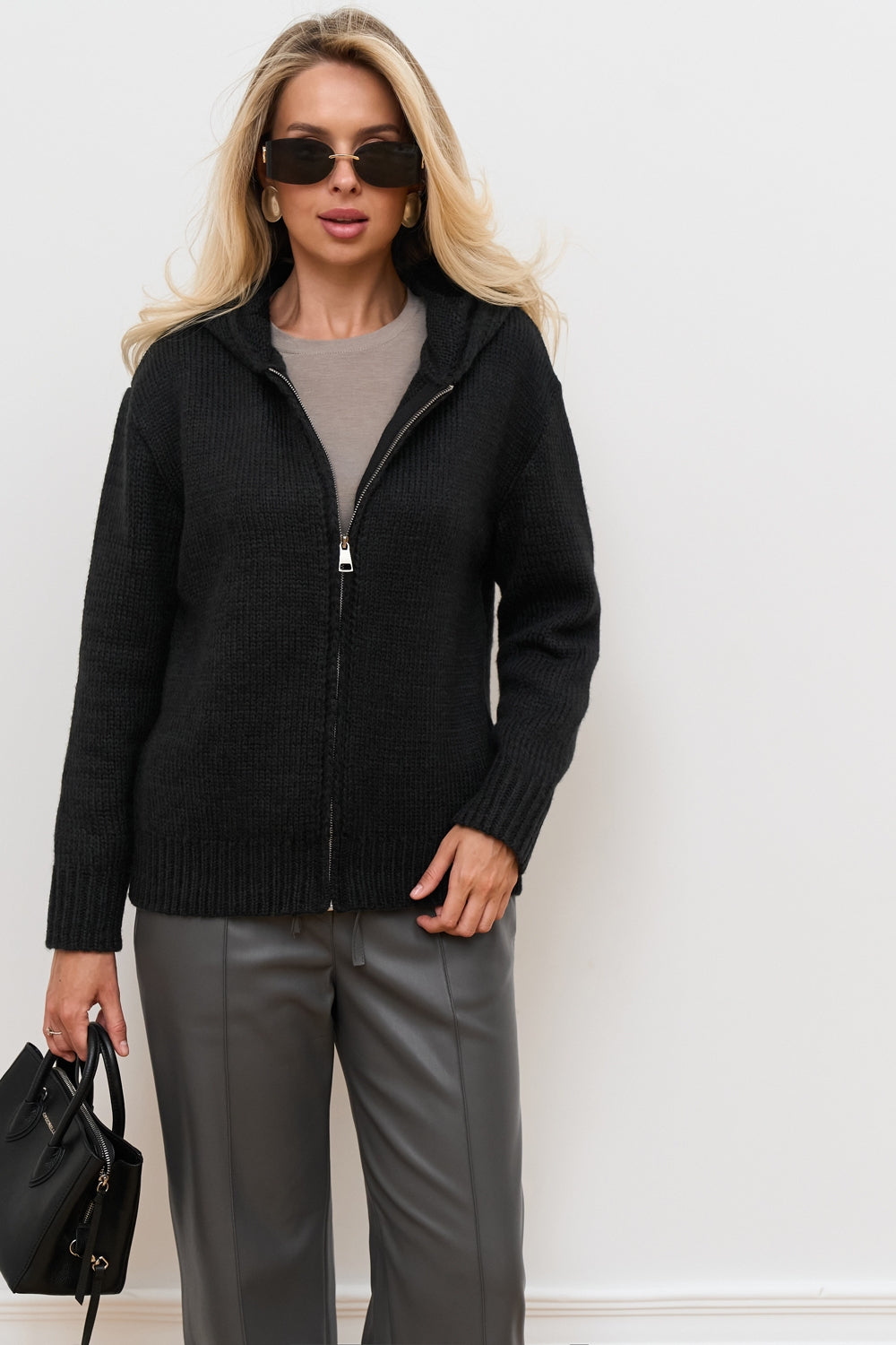 Cardigan 2936 — negru - negru