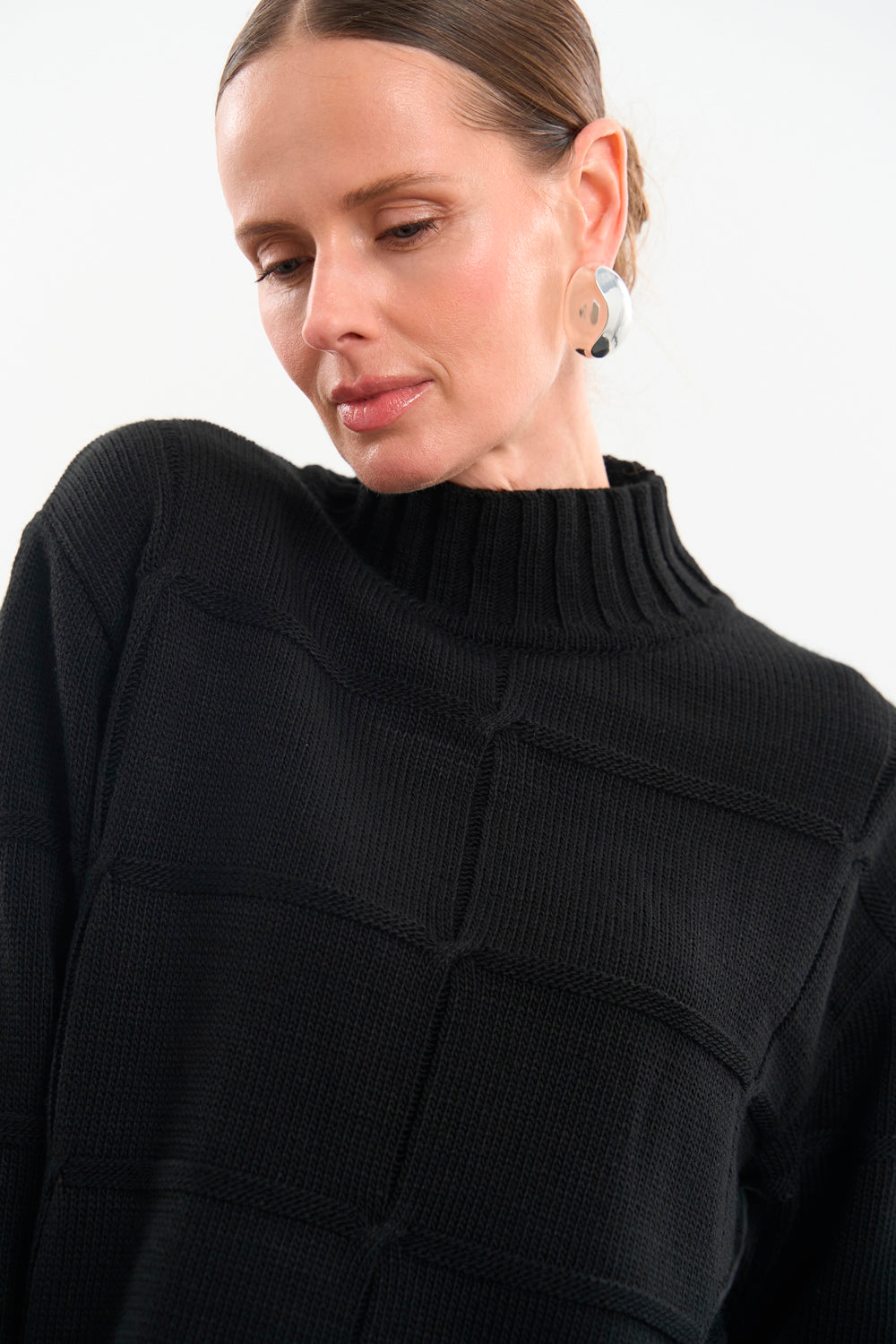 Pulover 2804 — negru