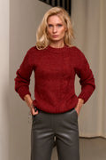 Pulover 2829 — marsala