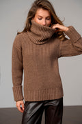 Pulover cu guler detasabil 2843 — burma
