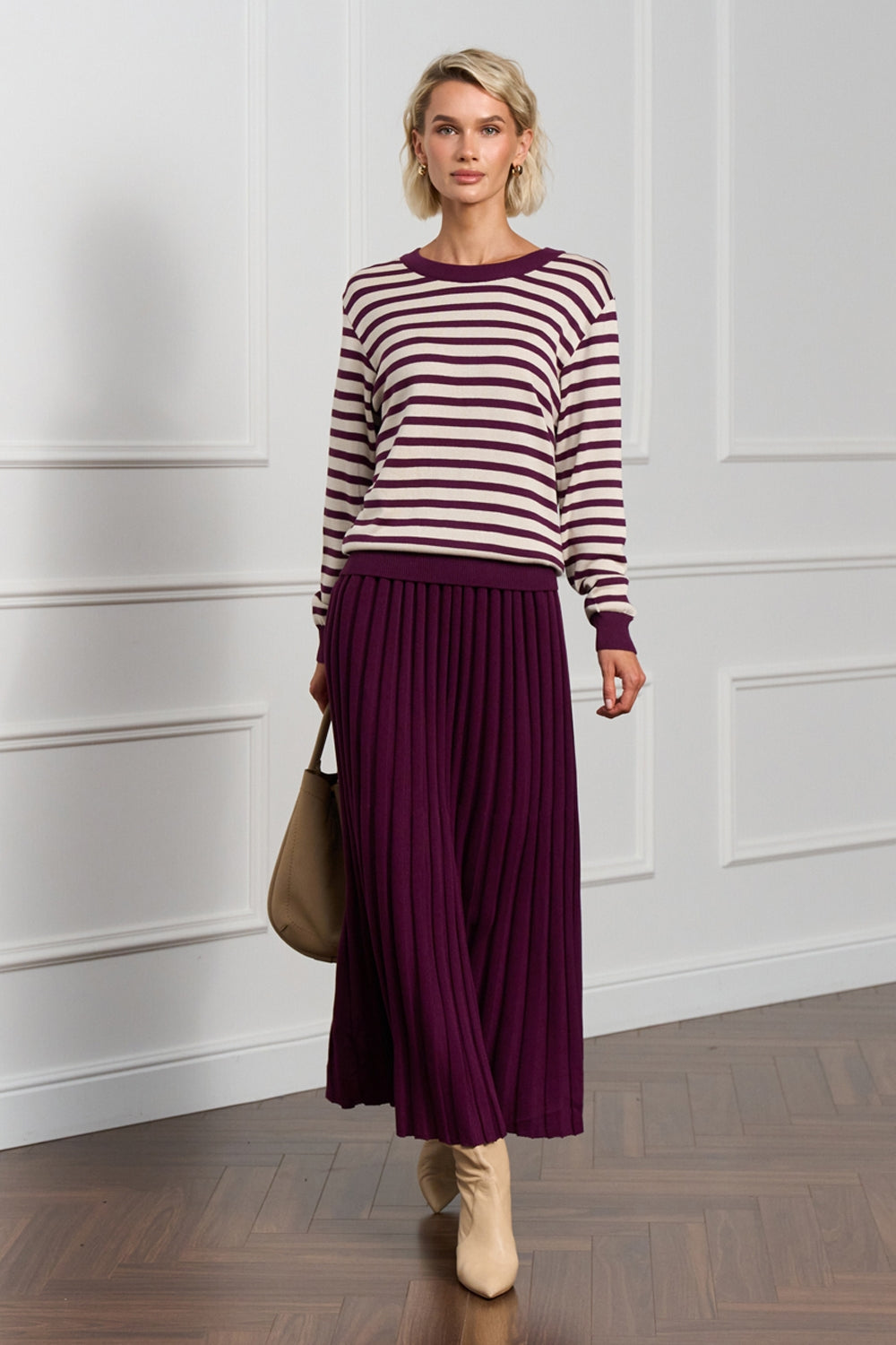 Fustă 2025 Bellise — maroon - maroon
