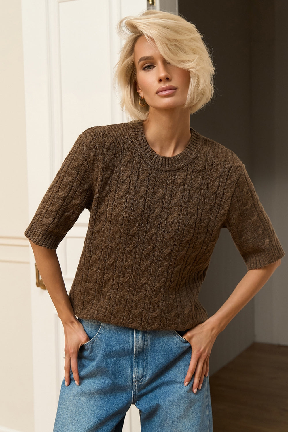 Pulover 2944 — bronz - bronz