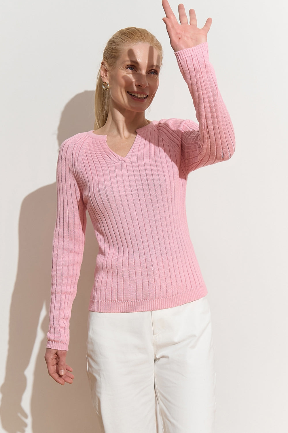 Pulover 2941 — roz - roz