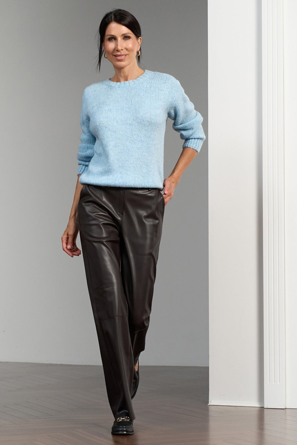 Pulover 2968 — bleu - bleu