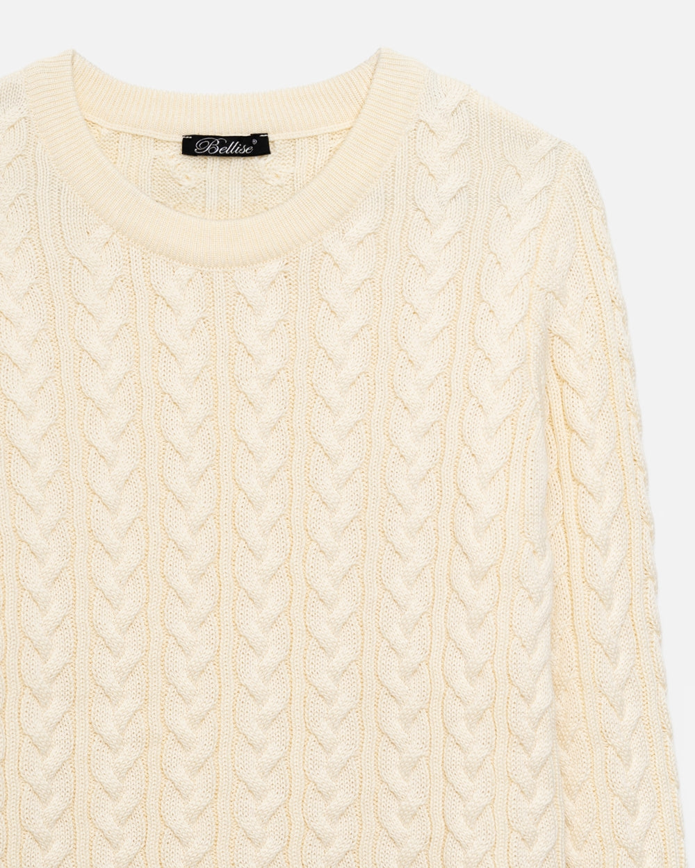 Pulover 2946 — crem - crem
