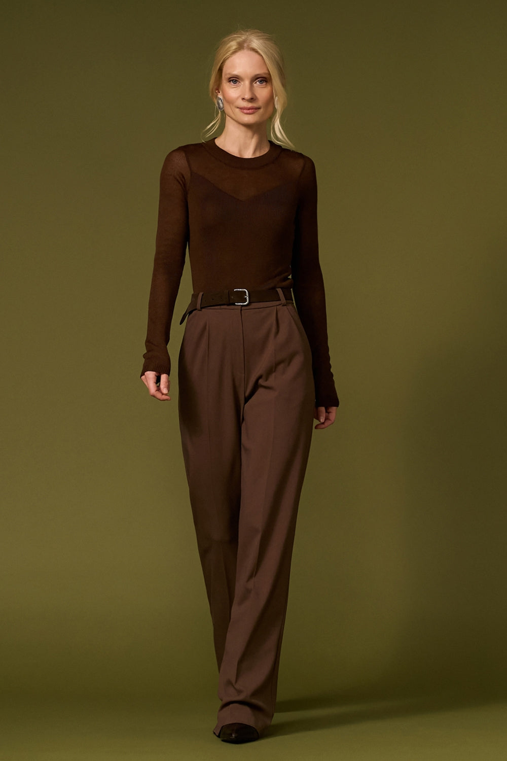 Pantaloni 3072 — mocca - mocca
