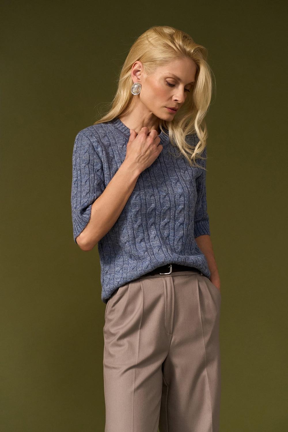 Pulover 2944 — denim - denim