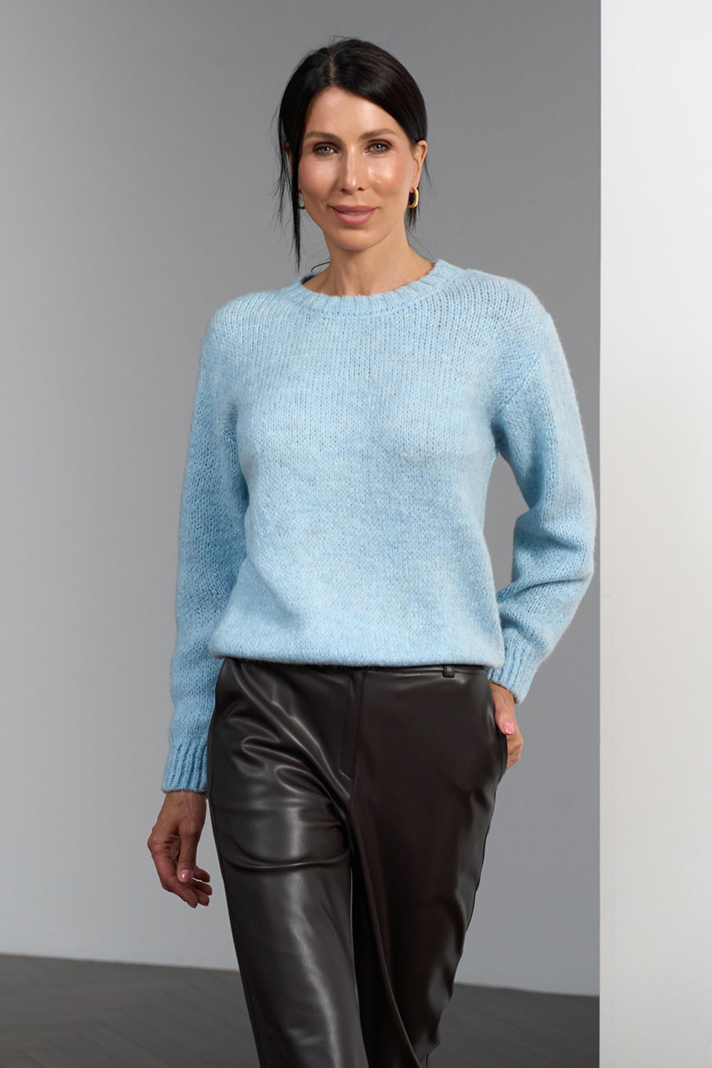 Pulover 2968 — bleu - bleu