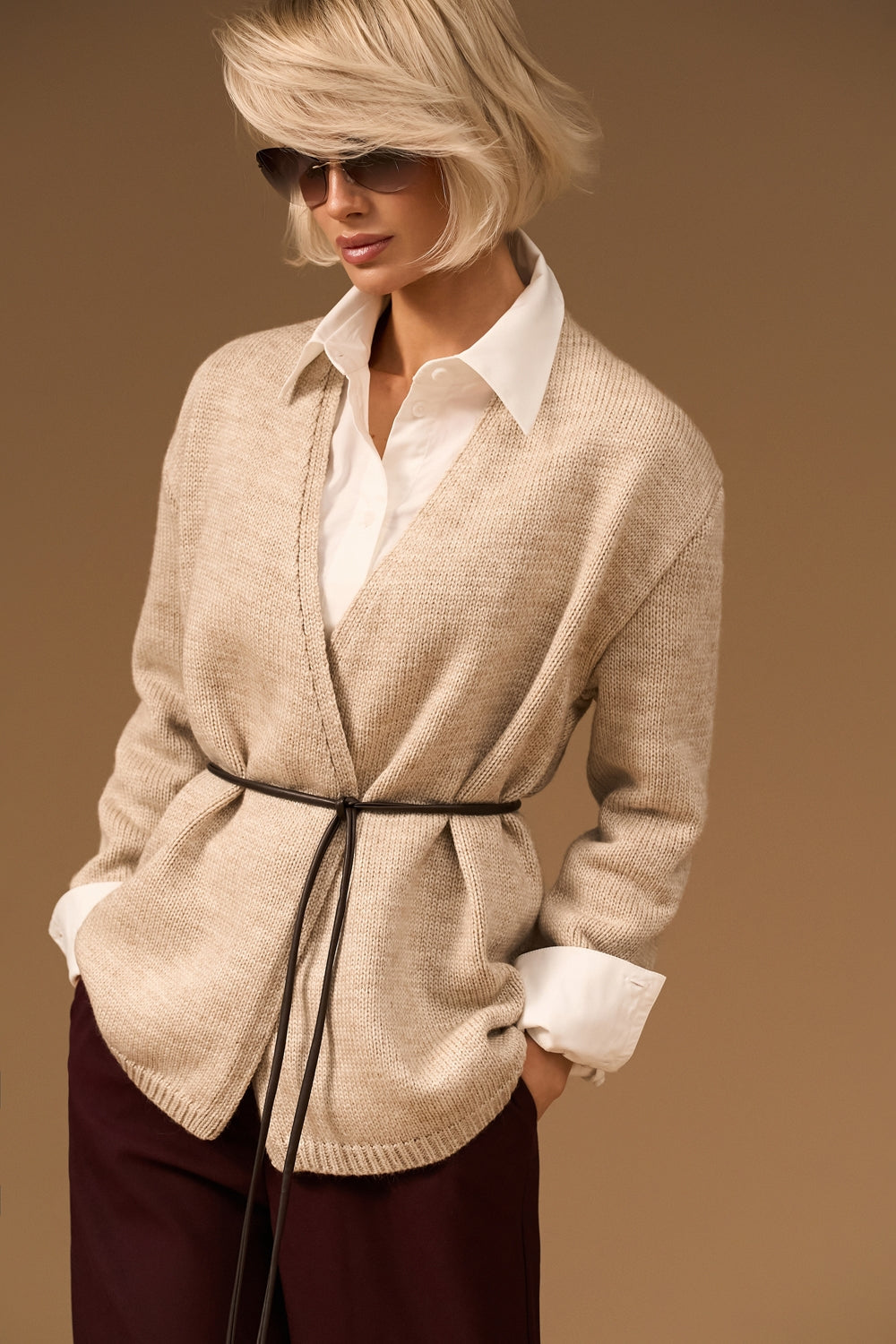 Cardigan petrecut 2966 — in - in