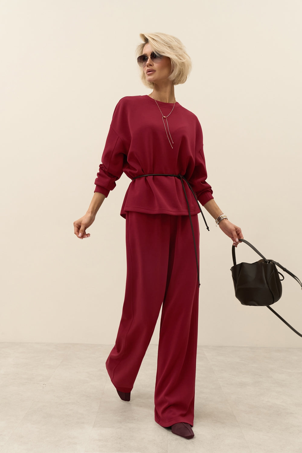 Costum 3071 — carmin - carmin