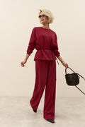 Costum 3071 — carmin - carmin