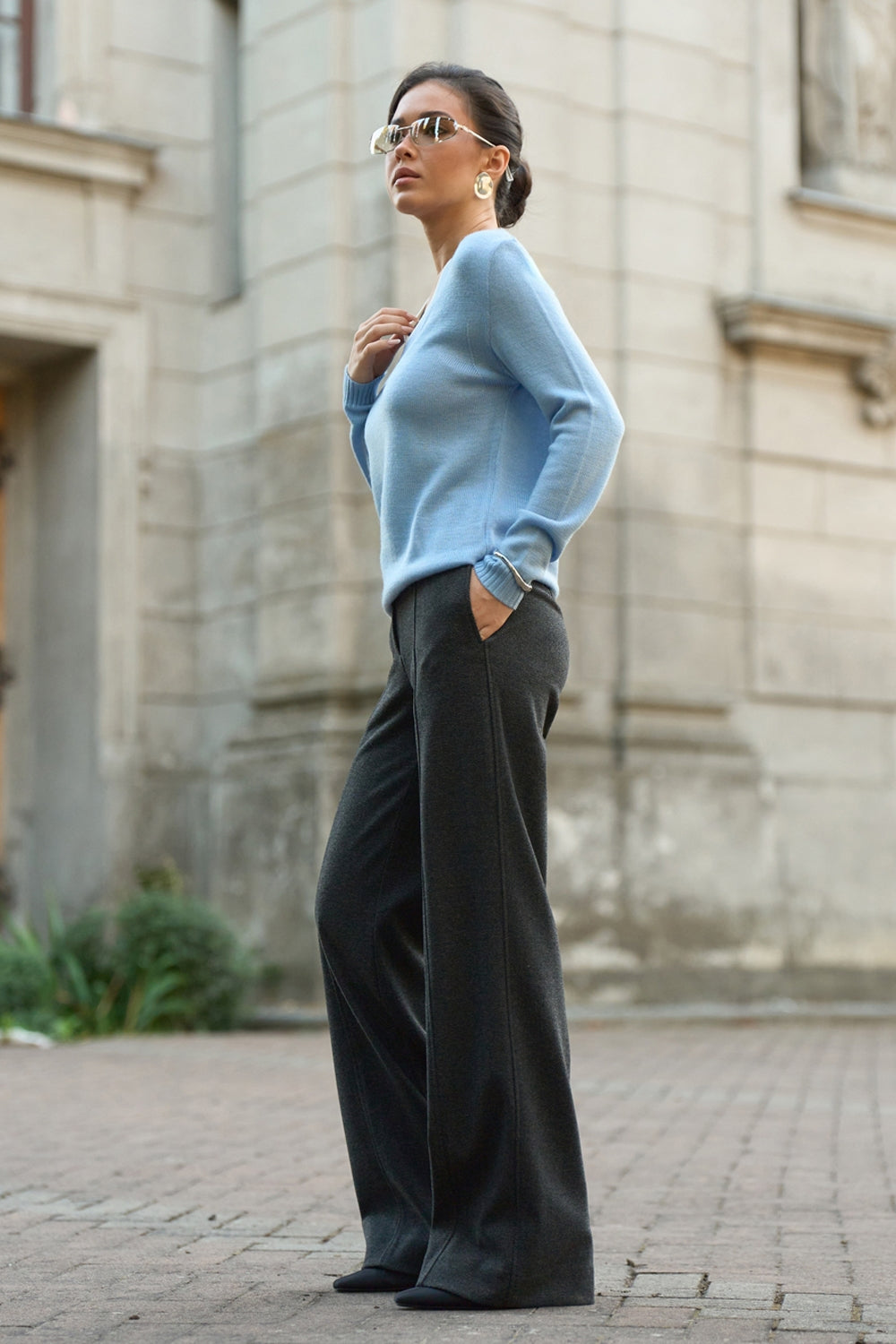 Pantaloni 3141 — grafit