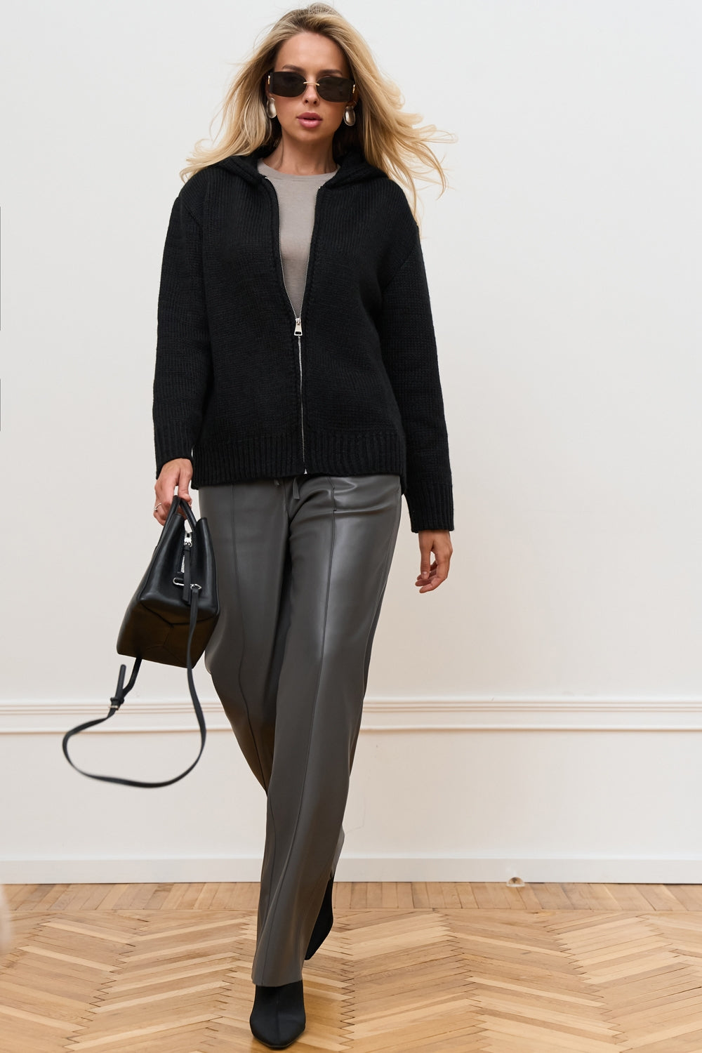 Cardigan 2936 — negru - negru