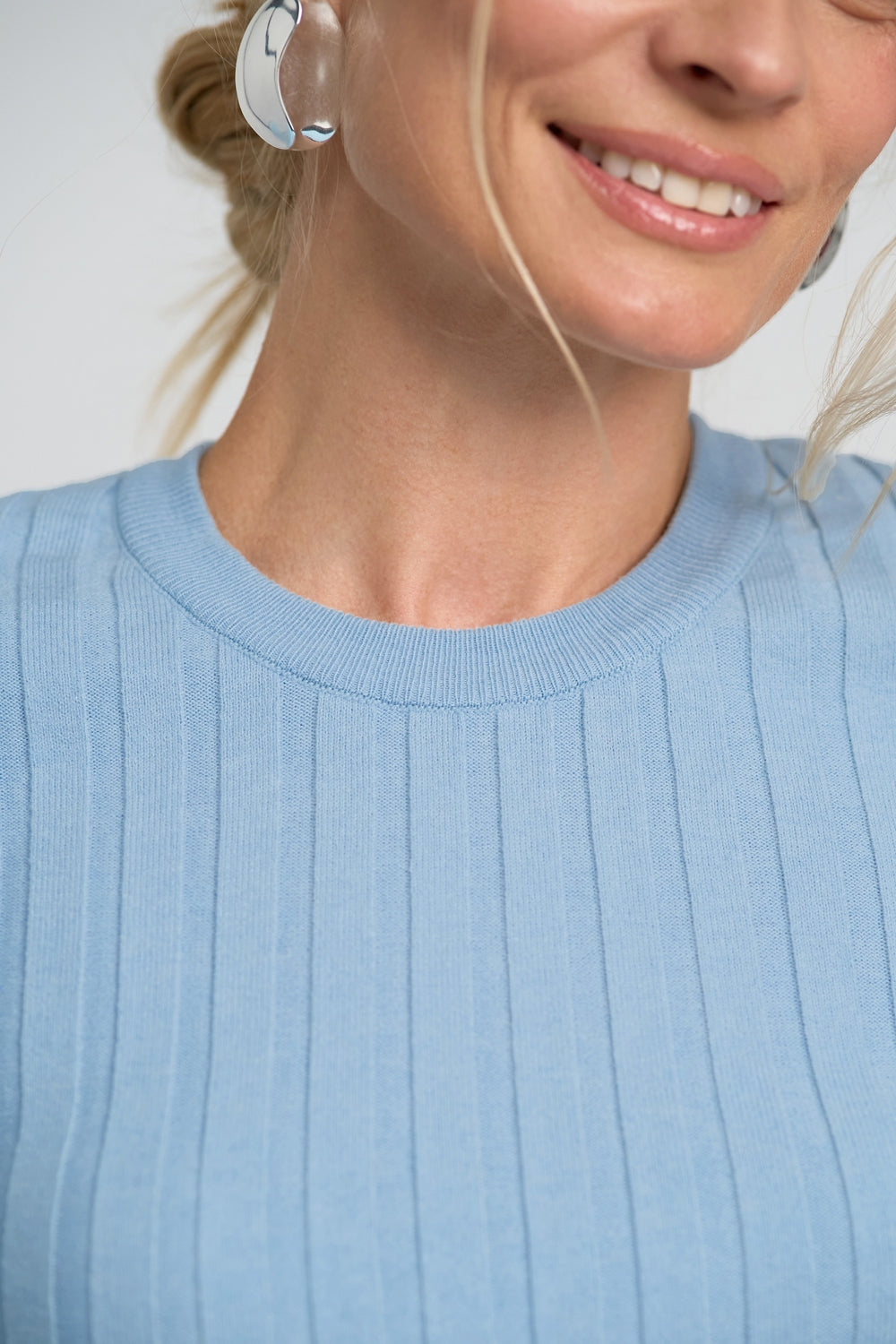 Longsleeve 2887 — albastru cer - albastru cer