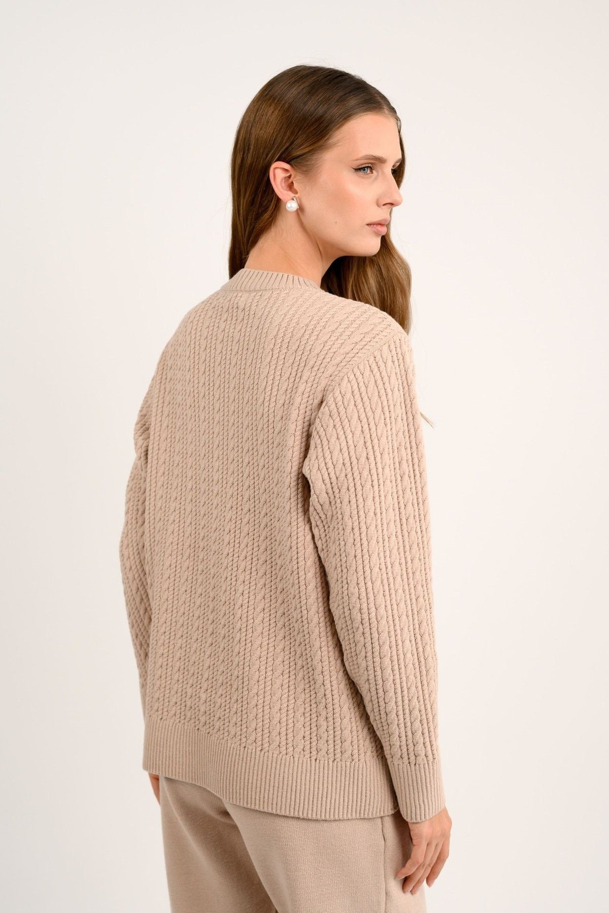 Pulover SOFT — cappuccino