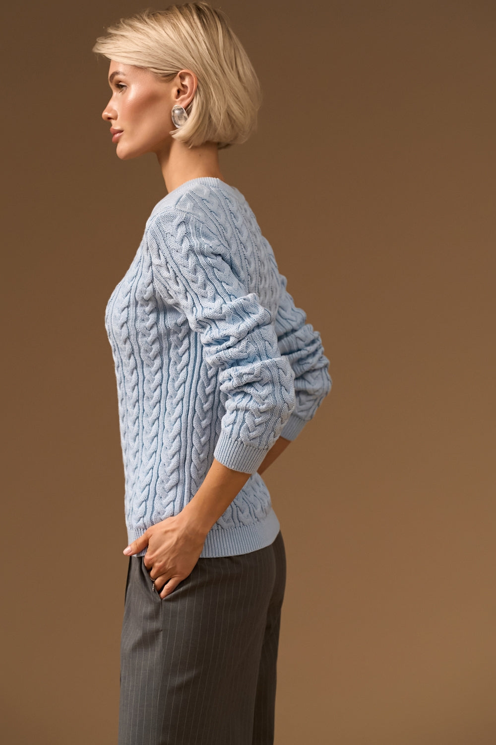 Pulover 2946 — bleu - bleu