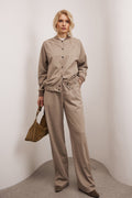 Pantaloni 3089 — gri-bej - gri-bej