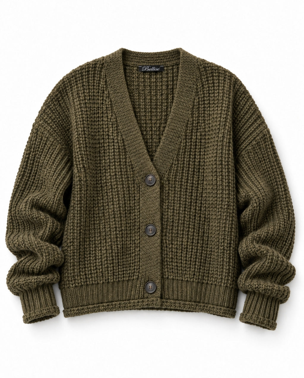 Cardigan 4011 — kaki