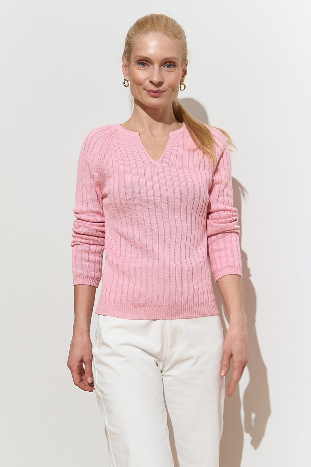 Pulover 2941 — roz - roz