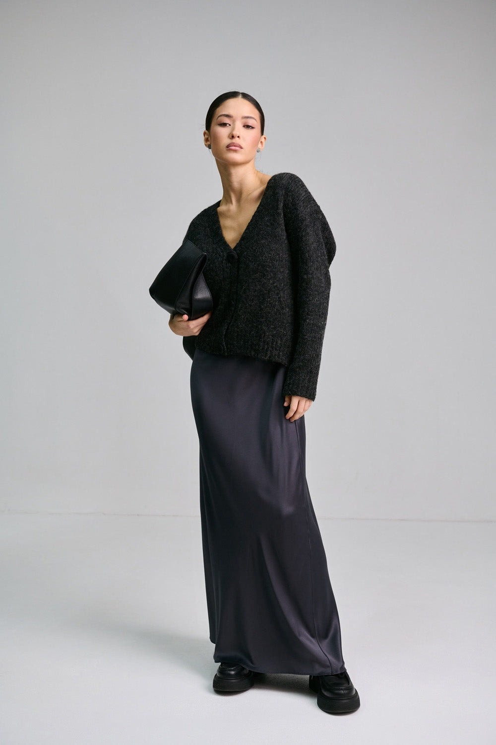 Rochie 3053 — grafit - grafit
