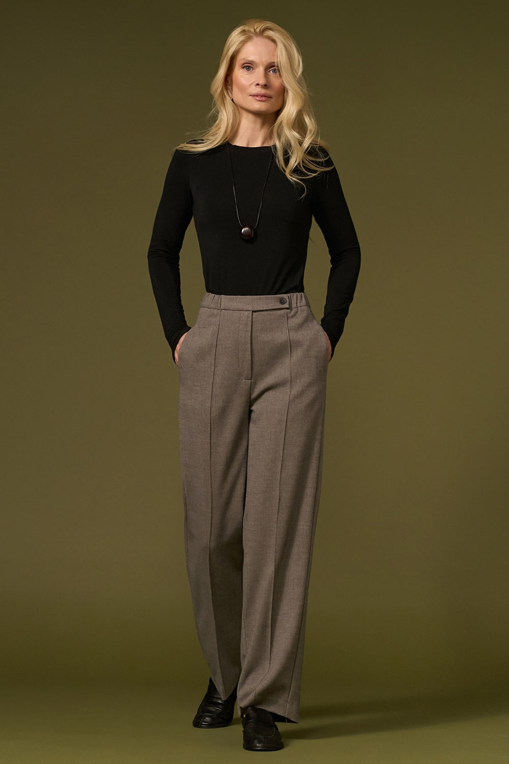 Longsleeve 3125 — negru - negru