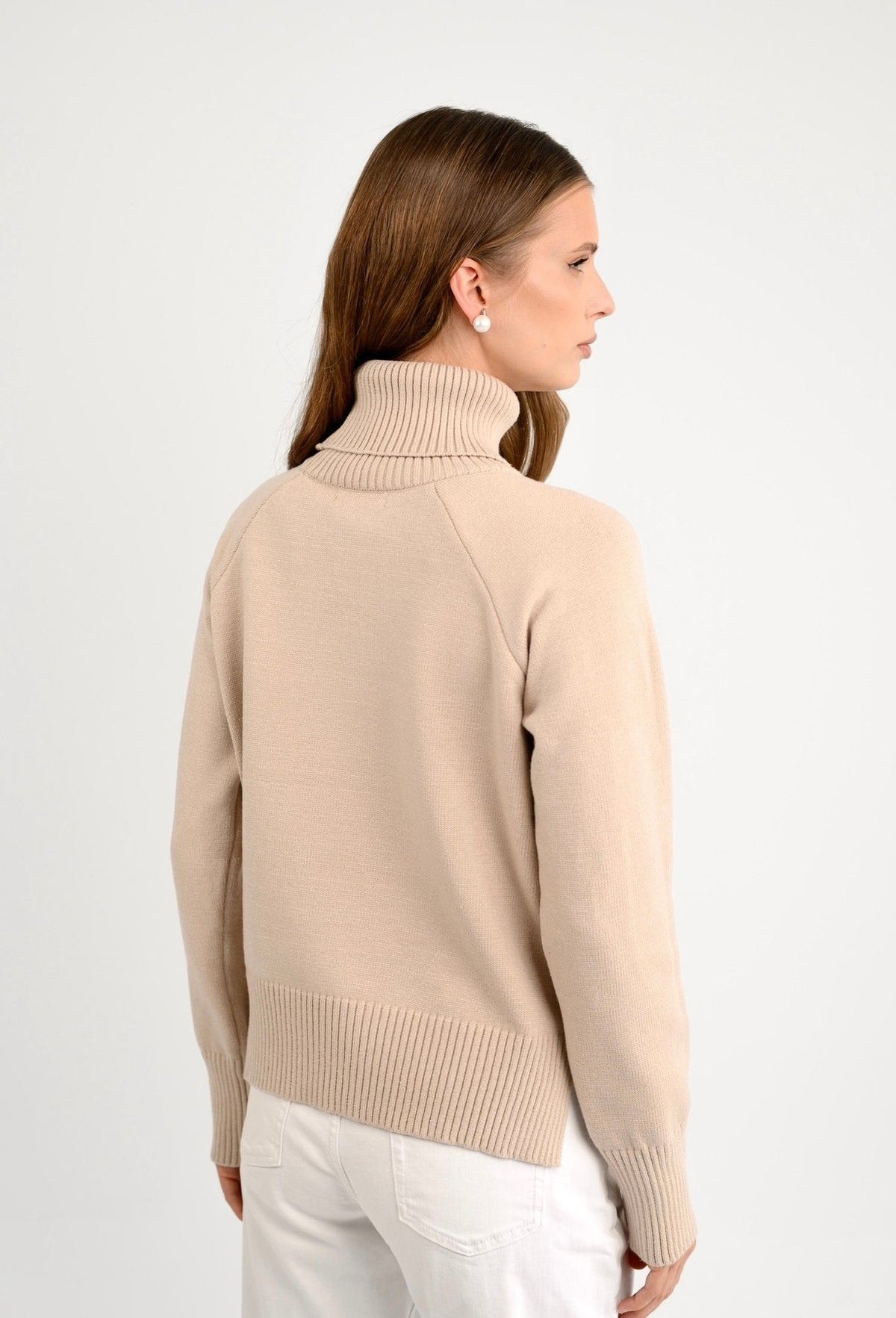 Pulover ELEGANT — cappuccino