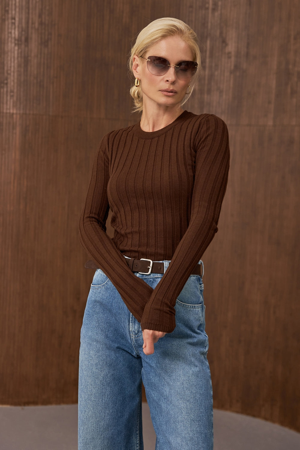 Longsleeve 2887 — brownie