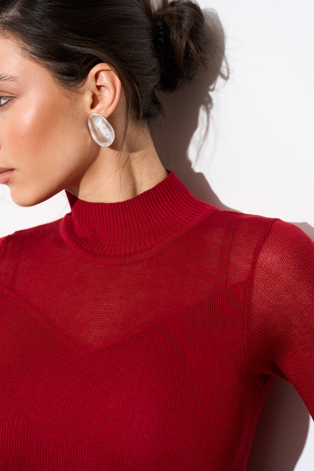 Longsleeve 2980 — burgundy - burgundy
