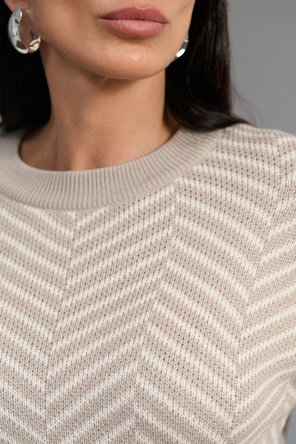 Pulover 2821 — natural cu lapte - natural cu lapte