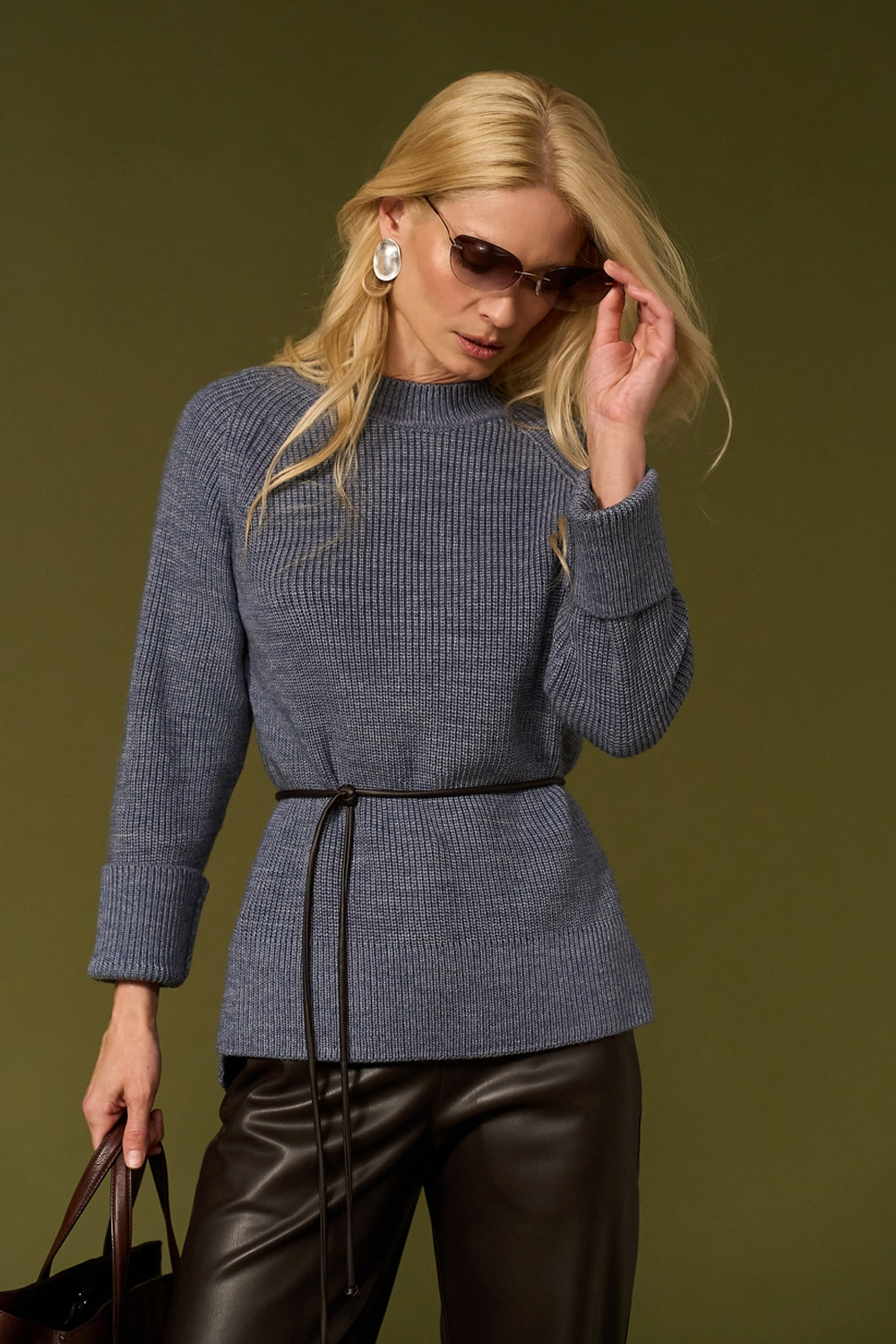 Pulover 2844 — denim - denim