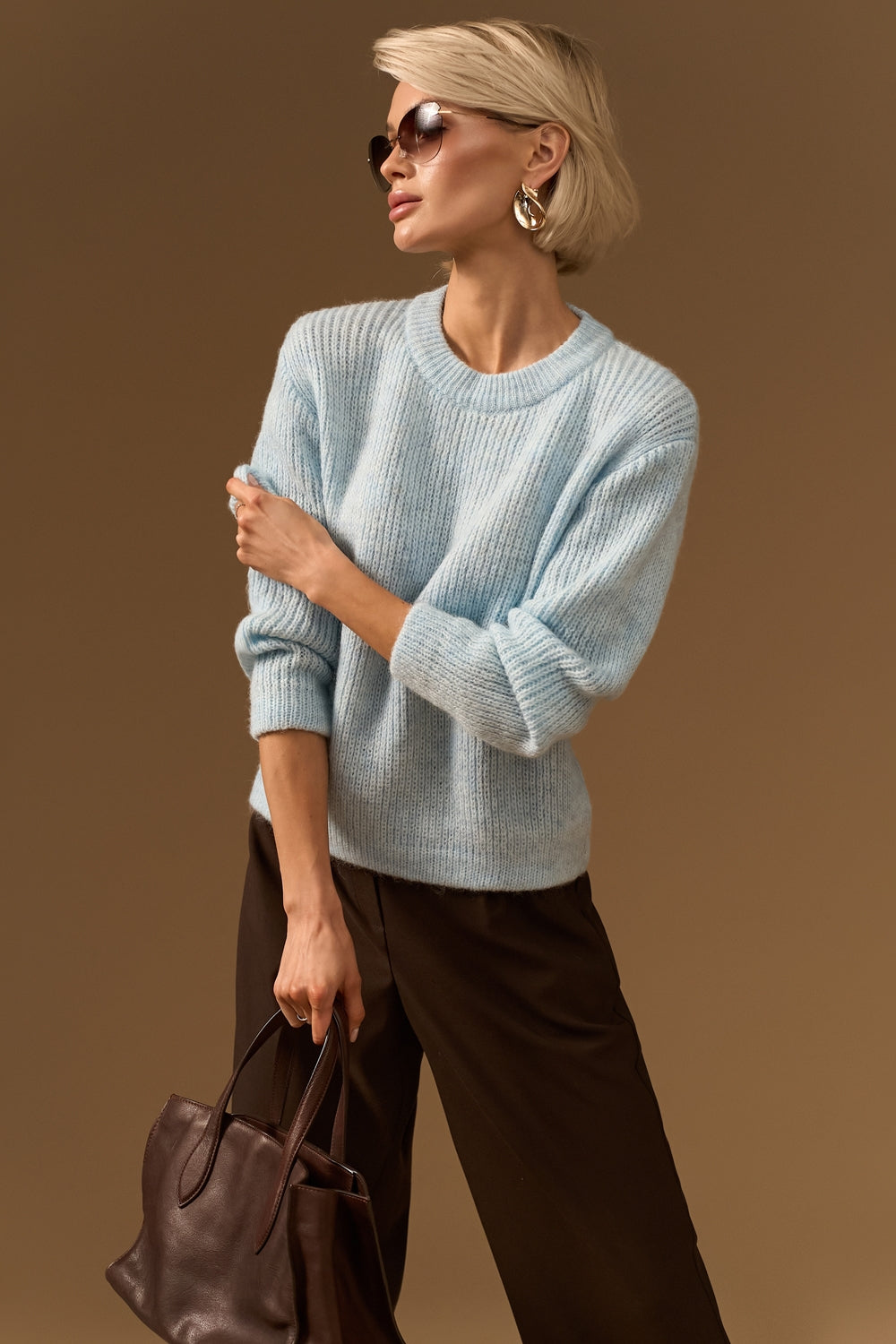 Pulover 2970 — bleu - bleu