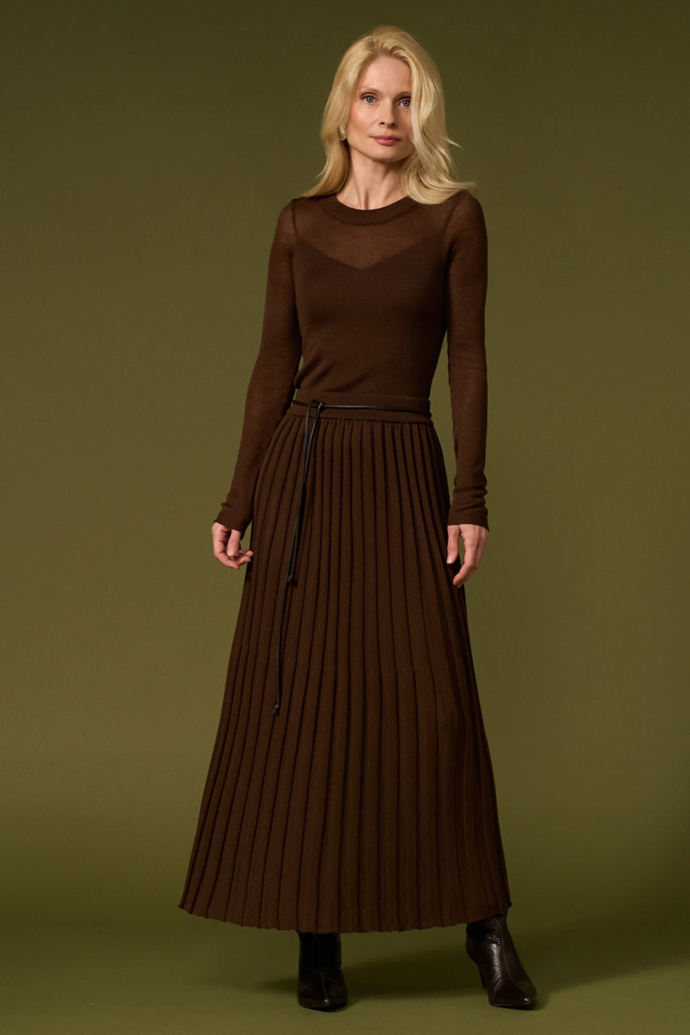 Longsleeve 2726 — ciocolatiu - ciocolatiu