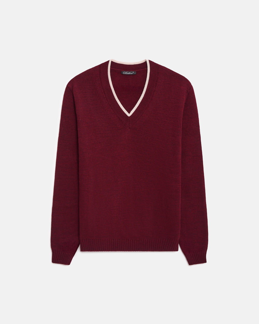 Pulover 2997 — burgundy