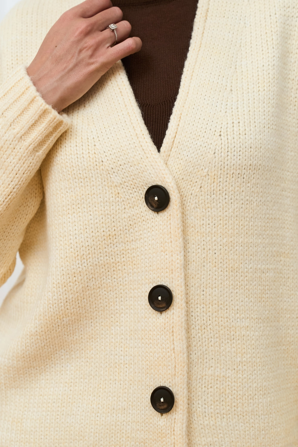 Cardigan 2979 — vanilie - vanilie