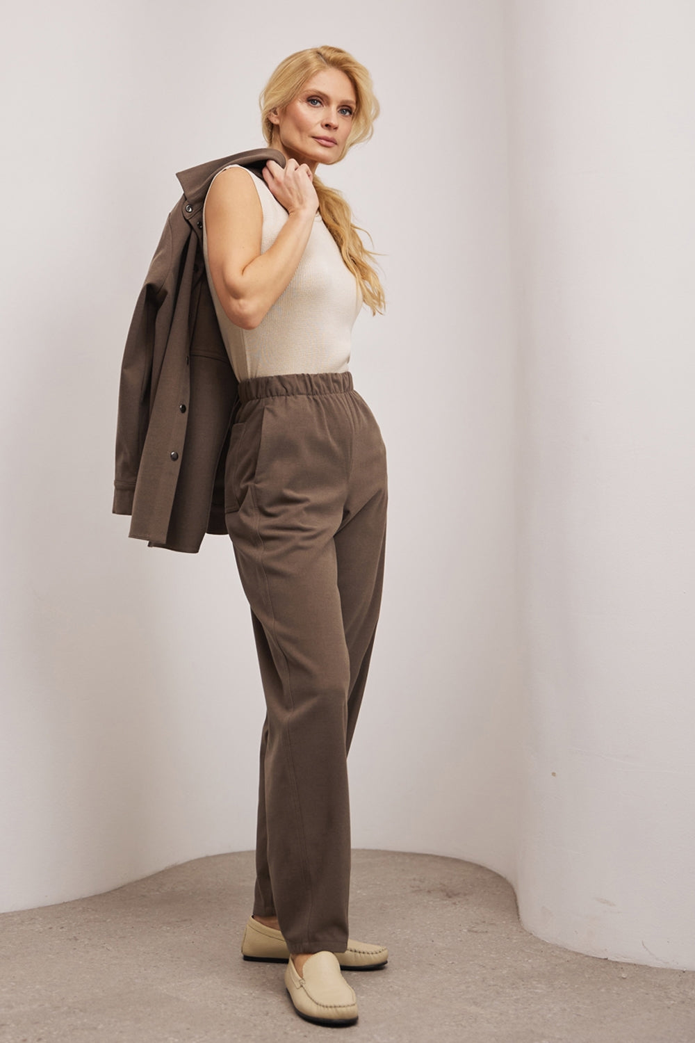 Pantaloni 3106 — mocca - mocca
