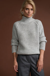 Pulover 2878 — gri deschis